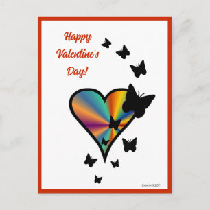 Postal Rainbowheart and Butfly