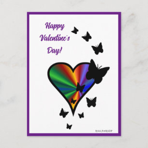 Postal Rainbowheart and Butfly