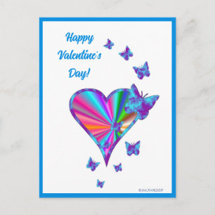 Postal Rainbowheart and Butfly