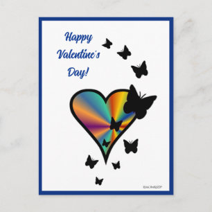 Postal Rainbowheart and Butfly
