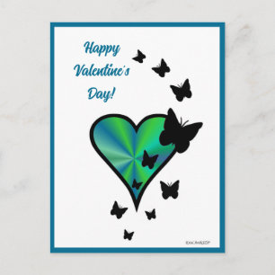 Postal Rainbowheart and Butfly