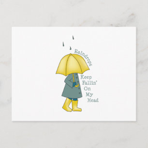 Postal Raindrop Saying