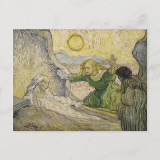 Postal Raising of Lazarus (Rembrandt), Bella Artes Van Go