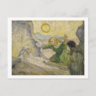 Postal Raising of Lazarus (Rembrandt), Bella Artes Van Go