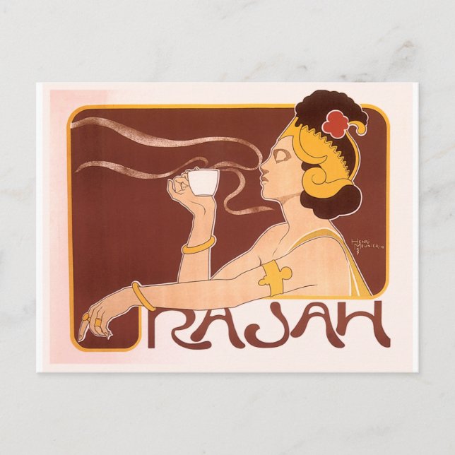 Postal Rajah Coffee (Anverso)