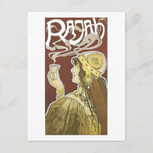 Postal Rajah Vintage Coffee Ad
