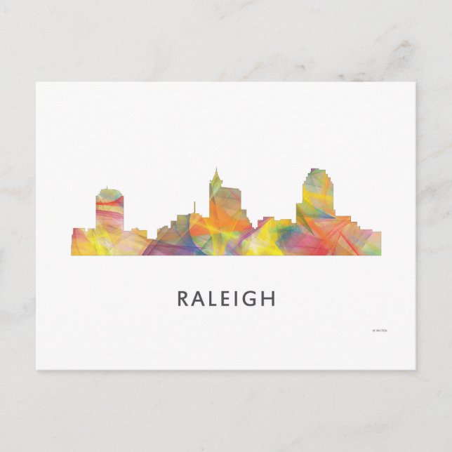 POSTAL RALEIGH, CAROLINA DEL NORTE WB1 - (Anverso)