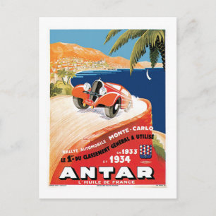 Postal Rallye Automobile Monte Carlo
