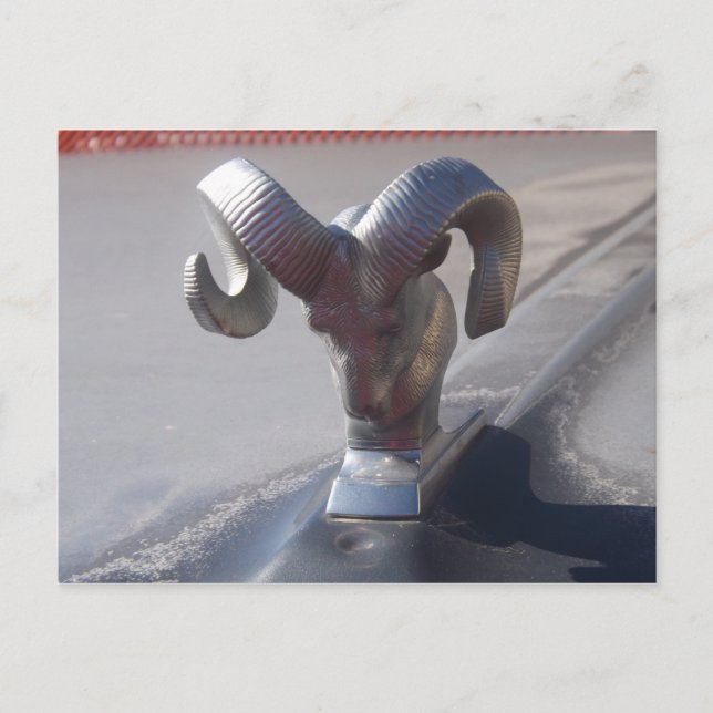 Postal Ram plateado (Anverso)