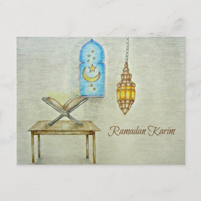Postal ramadan karim (Anverso)
