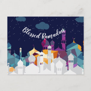 Postal Ramadán Mubarak Noches Árabes Regalos Orientales