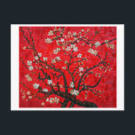 Postal Ramas de árbol de almendros en Blossom, Van Gogh<br><div class="desc">Vincent Willem van Gogh (30 de marzo de 1853 a 29 de julio de 1890) fue un pintor holandés post-impresionista que figura entre las figuras más famosas e influyentes de la historia del arte occidental. En poco más de una década, creó cerca de 2.100 obras de arte, incluyendo cerca de...</div>