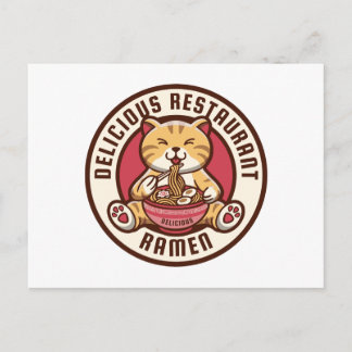 Postal Ramen cute Cat