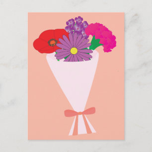 Postal Ramo de flores