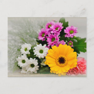 Postal Ramo de flores