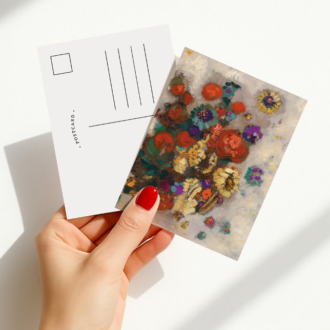 Postal Ramo de Flores | Odilon Redon (Subido por el creador)