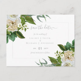 Postal Ramo de Rosas Blancas BUDGET Boda Floral