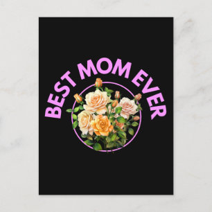 Postal Ramo de Rosas Mejor Mamá del Mundo Regalos del Día