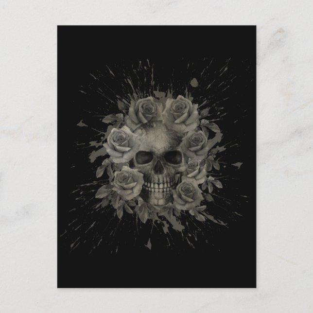 POSTAL RAMO DE SKULL SPLASH   (Anverso)