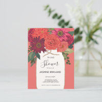 Ramo Floral Brillante en Tarro de Mayson para Desp