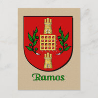 Ramos Family Heraldic Shield