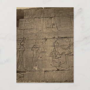 Postal Ramusseo. Egipto hacia 1867