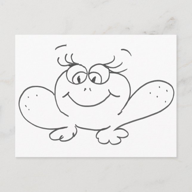 Postal Rana (Anverso)