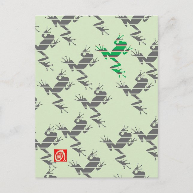 Postal rana1 (Anverso)