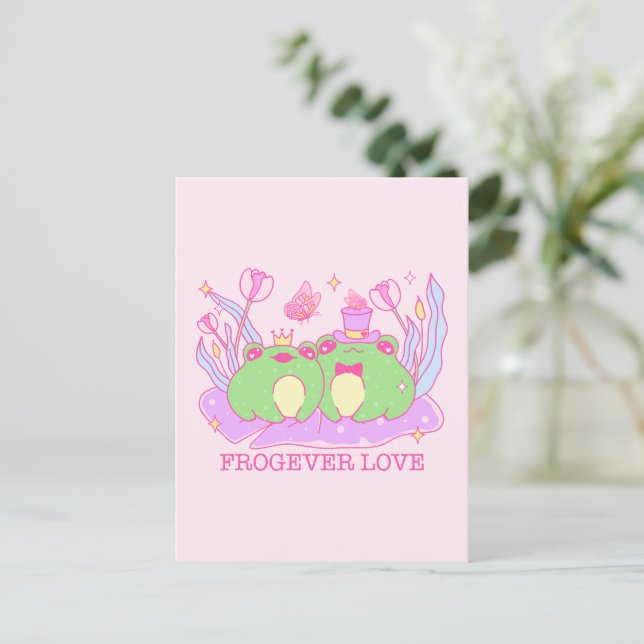 Postal Rana Cuta - Amor de la Fiebre (Anverso de pie)