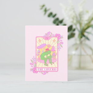 Postal Rana Cute Pareja - Los amantes