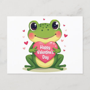 Postal rana del día de San Valentín