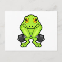 Rana en Fitness con barra