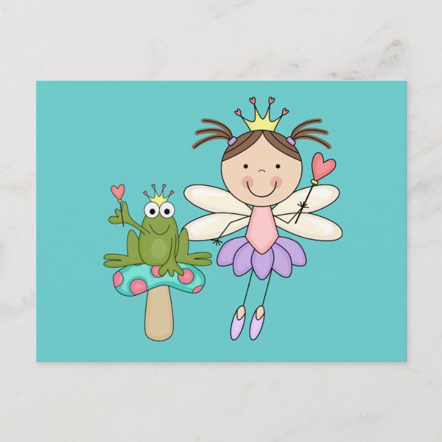 Postal Rana Feria del pantano Tshirts mágicos y regalos (Anverso)