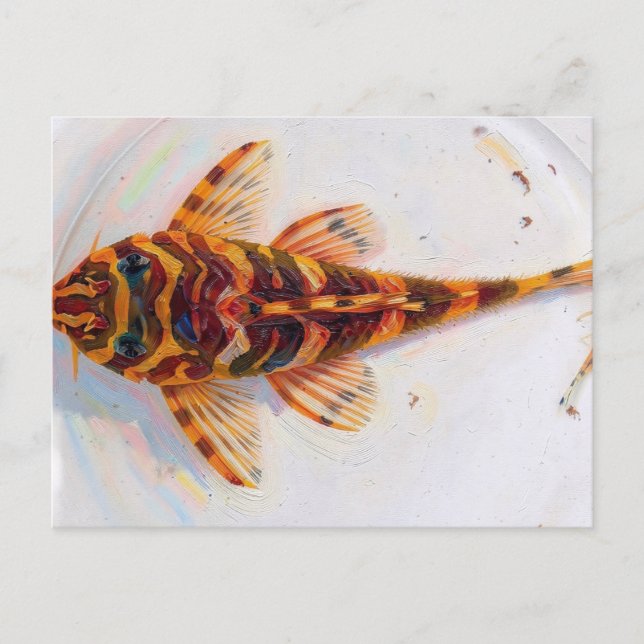 Postal rana leopardo L134 pleco (Anverso)