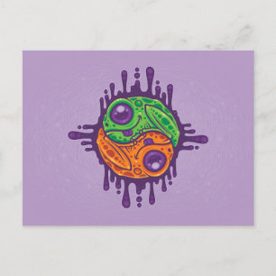 Postal Rana Trippy Drippy Yin Yang