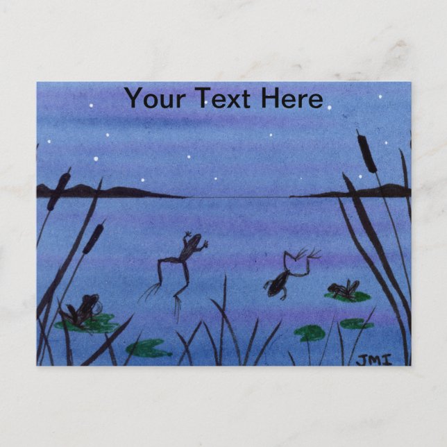 Postal Ranas (Anverso)