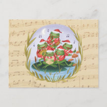 Ranas de Música de Navidad