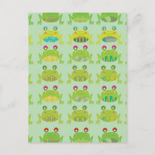 Postal ranas funky froggy