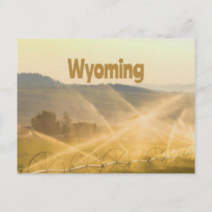 Postal Rancho de tierra de Wyoming Wild West Farm
