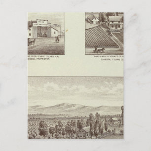 Postal rancho Hunsaker, Woodville