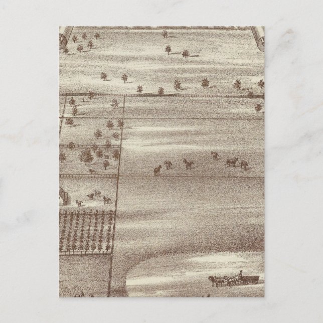 Postal Rancho Oakdale (Anverso)