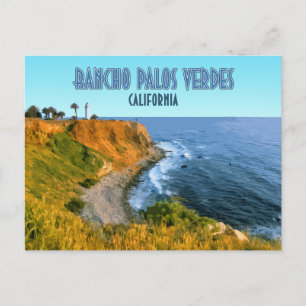 Postal Rancho Palos Verdes California Point Vicente