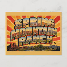 Rancho Spring Mountain Nevada Oasis de Arte de Roc
