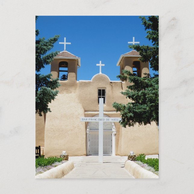 Postal Ranchos de Taos (Anverso)