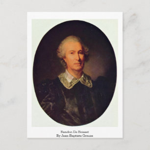 Postal Randon De Boisset Por Jean-Baptiste Greuze