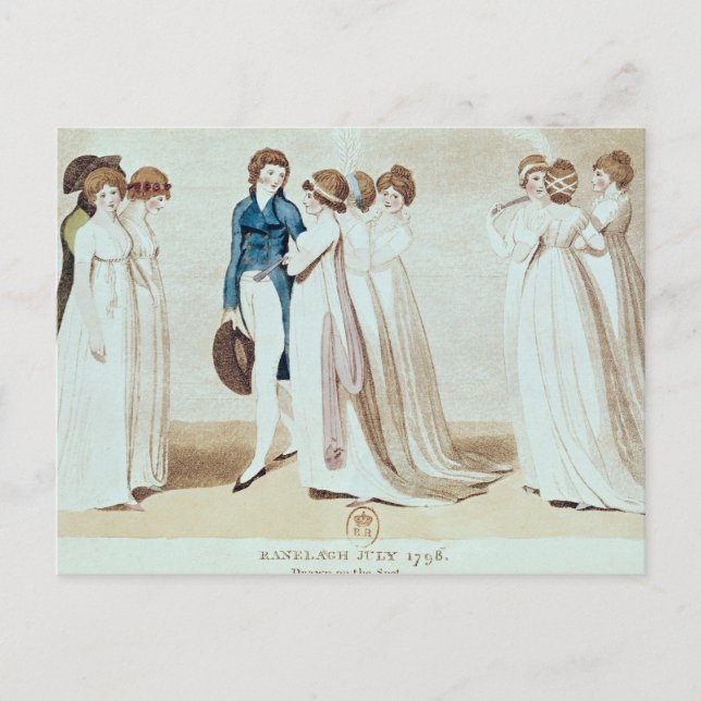Postal Ranelagh, julio de 1798, c.1798-1800 (Anverso)
