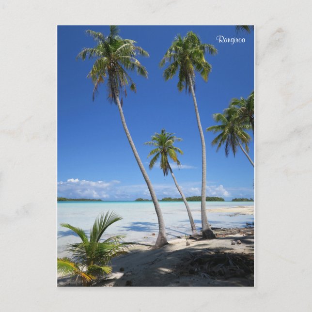 Postal Rangiroa (Anverso)