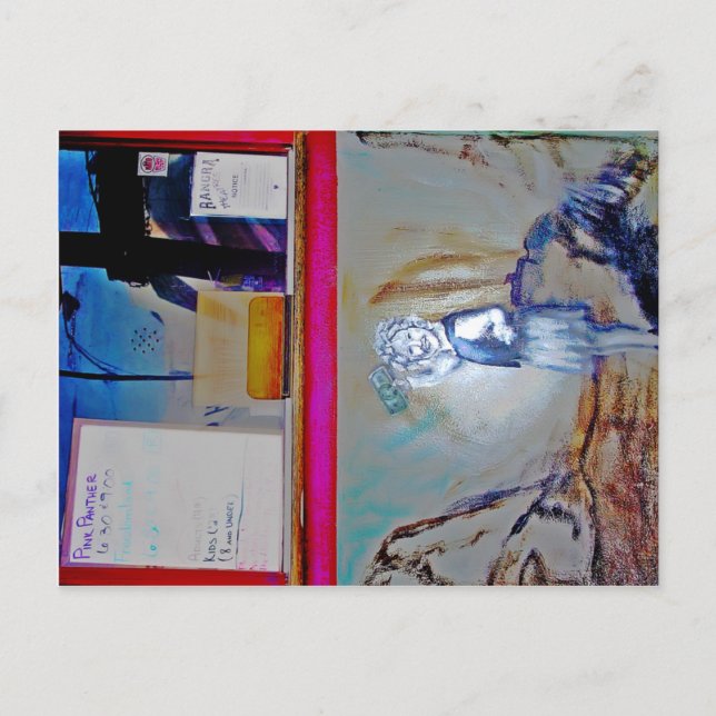 Postal Rangra Movie Theicket Window, Alpine, TX (Anverso)