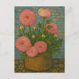Postal Ranunculus Postcard