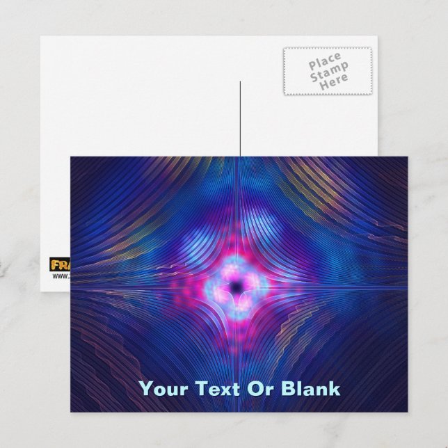 Postal Ranura asintótica (Anverso / Reverso)